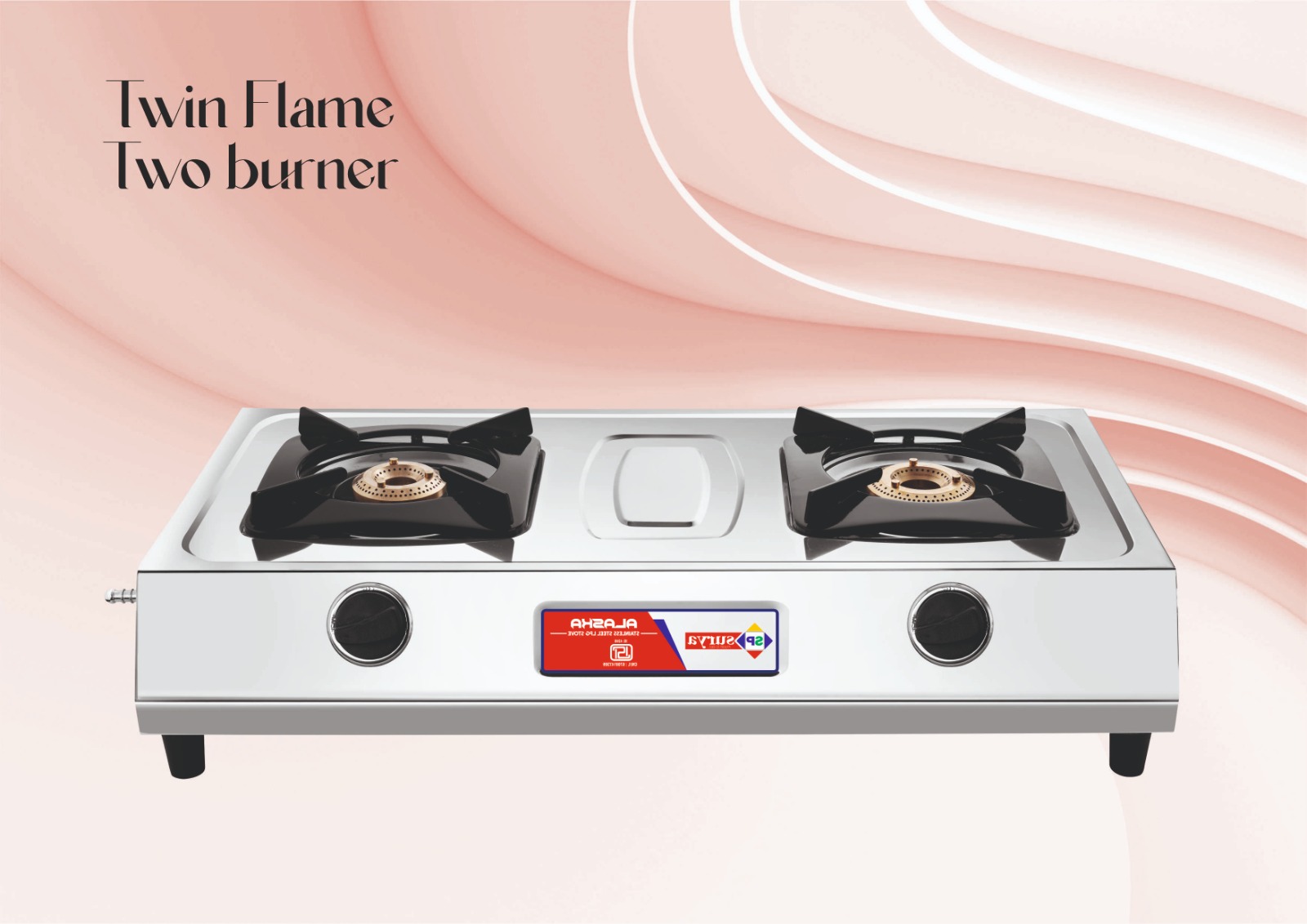 Twin Flame Two Burner